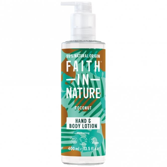 Faith in Nature Hand and Body Lotion Coconut Moisturiser