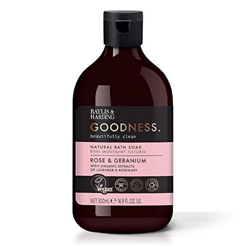 Baylis & Harding Goodness Bath Soak - Rose and Geranium