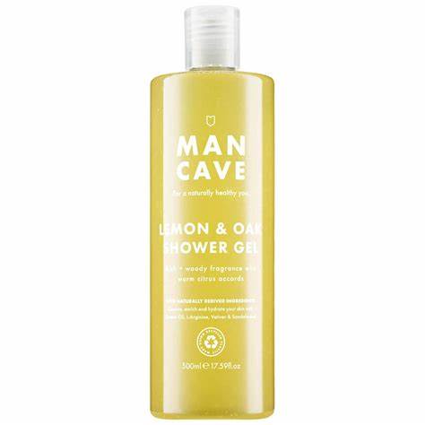 ManCave Lemon and Oak Shower Gel
