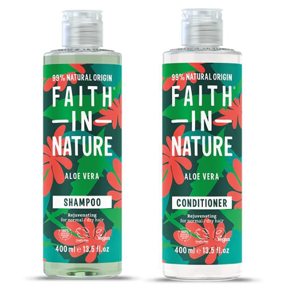Faith in Nature Shampoo and Conditioner Aloe Vera