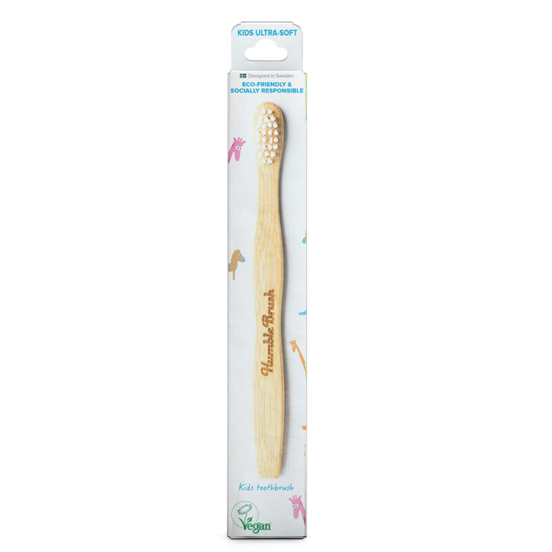 The Humble Co. Toothbrush – Kids Ultra-soft (White)