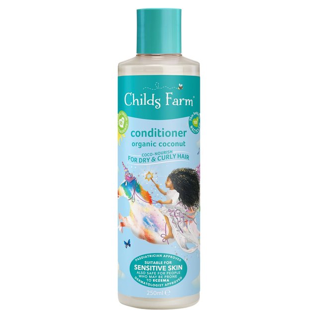 Childs Farm Conditioner - Organic Coconut for Dry and Curly Hair (250ml)