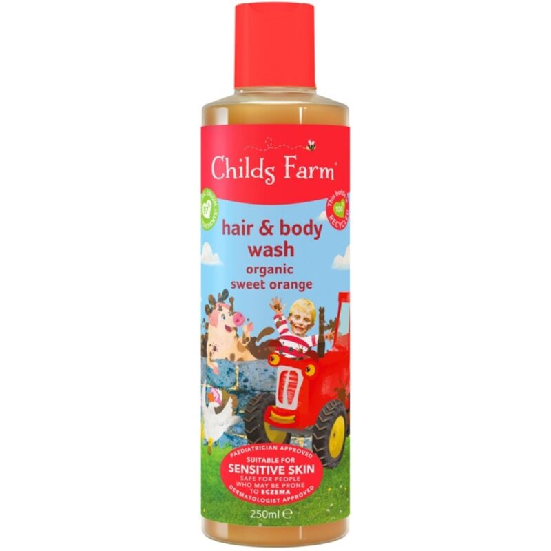 Childs Farm Hair and Body Wash - Organic Sweet Orange (250ml)