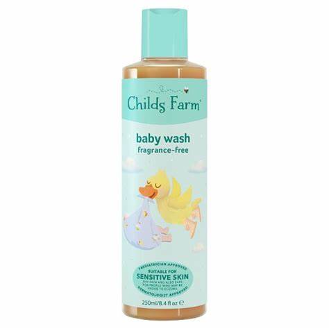Childs Farm Baby Wash - Fragrance Free (250ml)