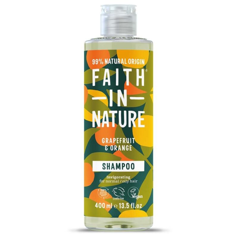 Faith in Nature Shampoo – Grapefruit and Orange (400ml)