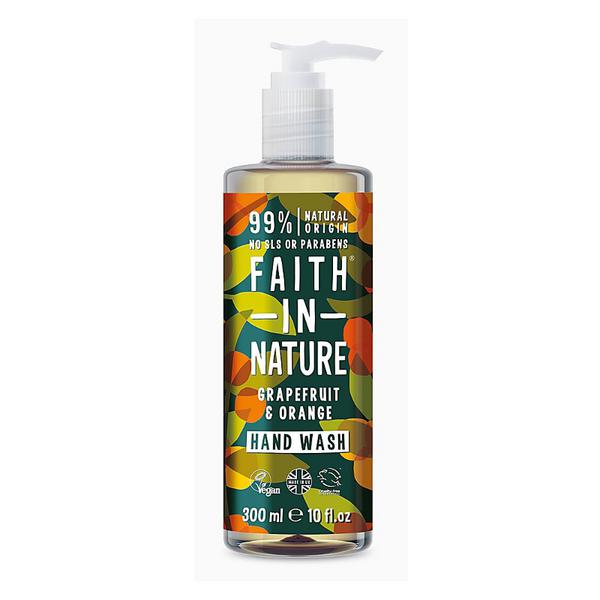 Faith in Nature Hand Wash – Grapefruit and Orange (400ml)