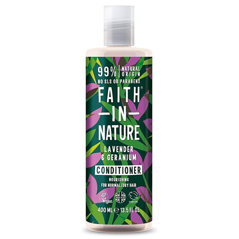 Faith in Nature Conditioner – Lavender and Geranium (400ml)