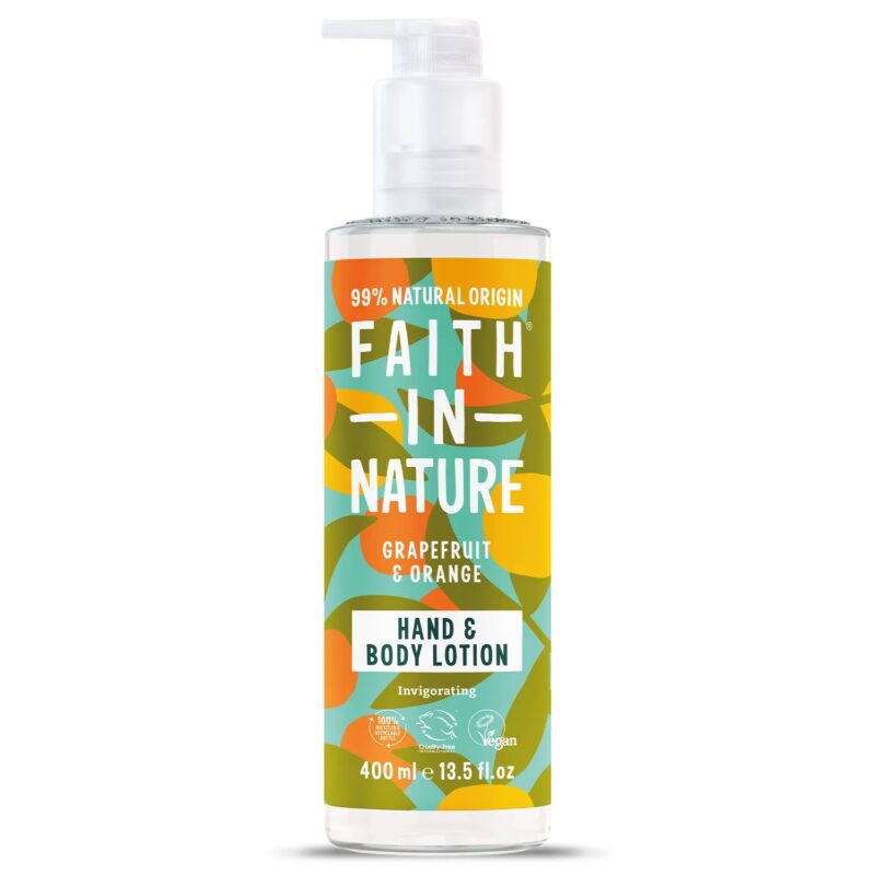 Faith in Nature Hand and Body Lotion – Grapefruit and Orange (400ml)