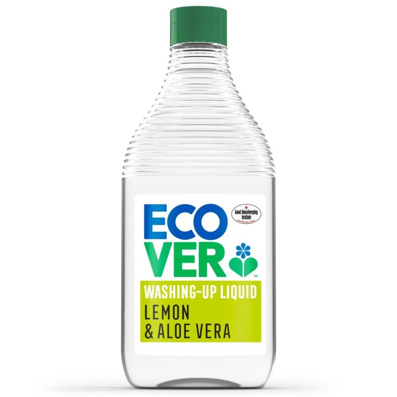 Ecover Sensitive Washing Up Liquid – Lemon and Aloe Vera (450ml)