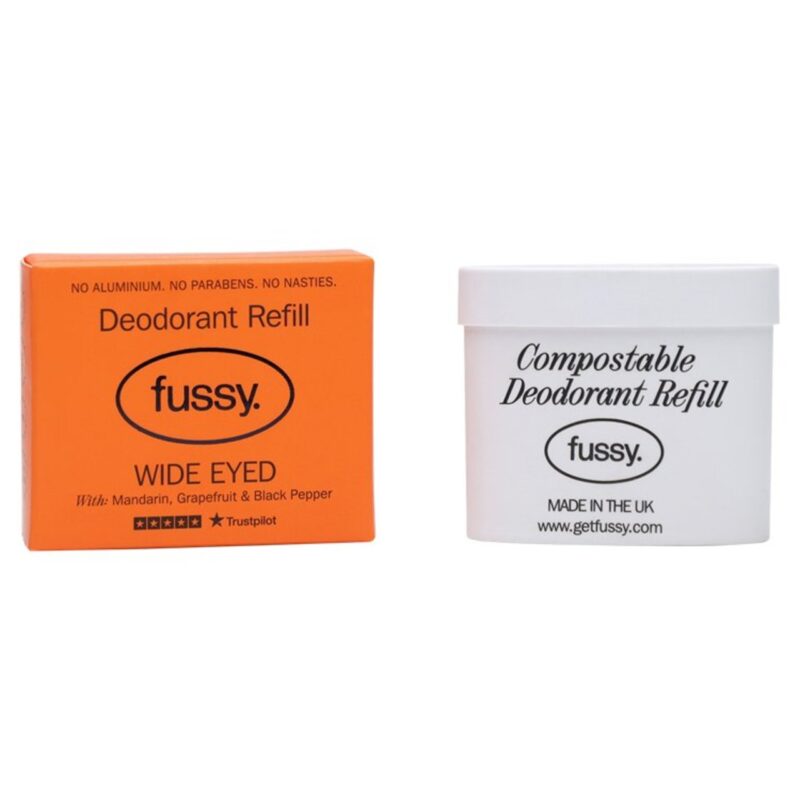 Fussy Natural Deodorant Refill – Wide Eyed (40g)