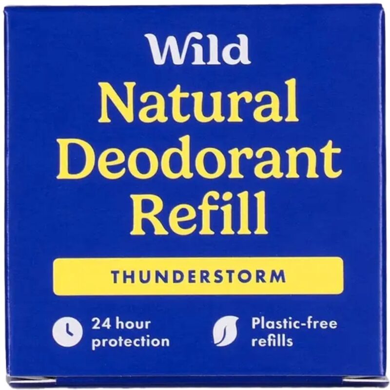 Wild Natural Deodorant Refill – Thunderstorm (40g)