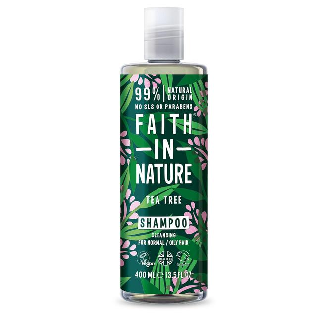 Faith in Nature Shampoo – Tea Tree (400ml)