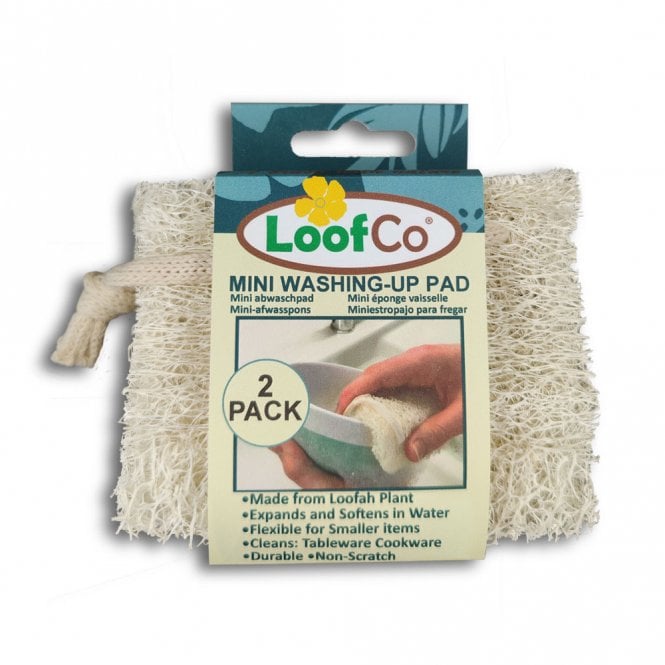 LoofCo Mini Eco Washing Up Pad (Pack of 2)