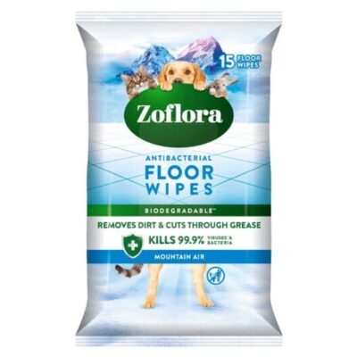 Zoflora Antibacterial Floor Wipes – Mountain Air